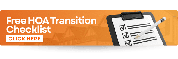 Free HOA Transition Checklist Banner