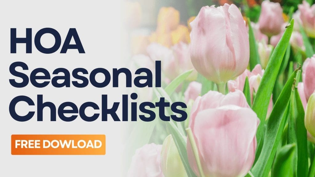 HOA Spring Checklist