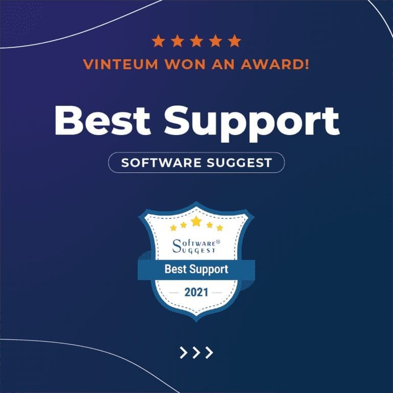 Vinteum Best Support Award