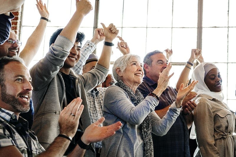 Creating Community in your Condo or HOA 1 creating community - people clapping