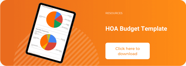 HOA Budget Template