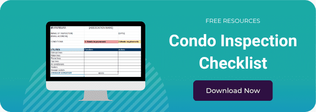 CTA condo inspection checklist