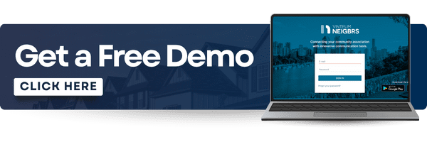 How to Start a Home Inspection Business in Florida: A Quick Guide With The 5 Steps To Success 2 A banner with the writing ''Get a Free Demo; Click here'' and an image of a computer screen on the Neigbrs portal, a software that helps you in a home inspection business in Florida.