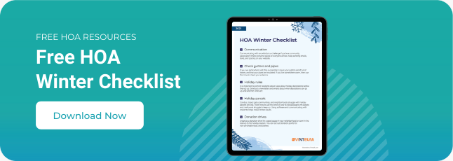 HOA Inspection: 5 Reasons Why You Should Conduct One Regularly 2 Preview of a downloadable HOA winter checklist
