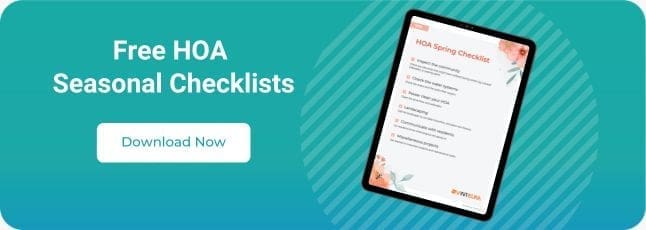 Free HOA Seasonal Checklists