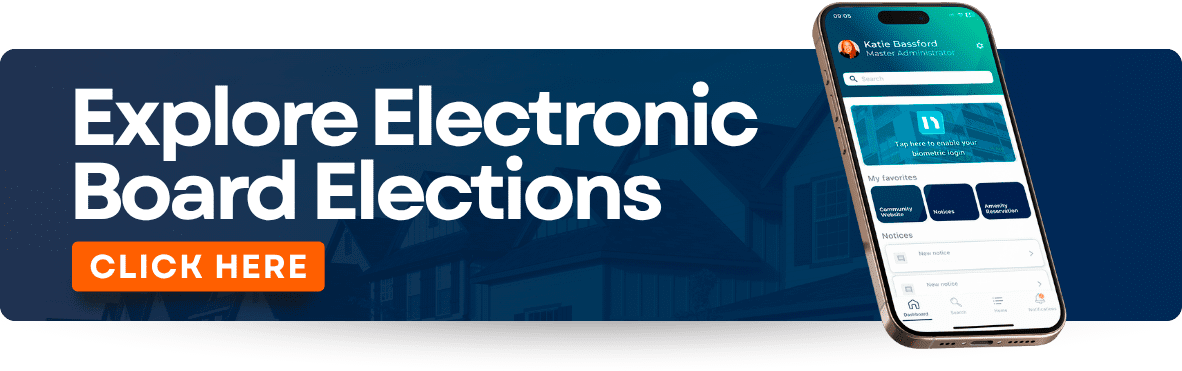 Electronic Voting for Board Elections Neigbrs by Vinteum