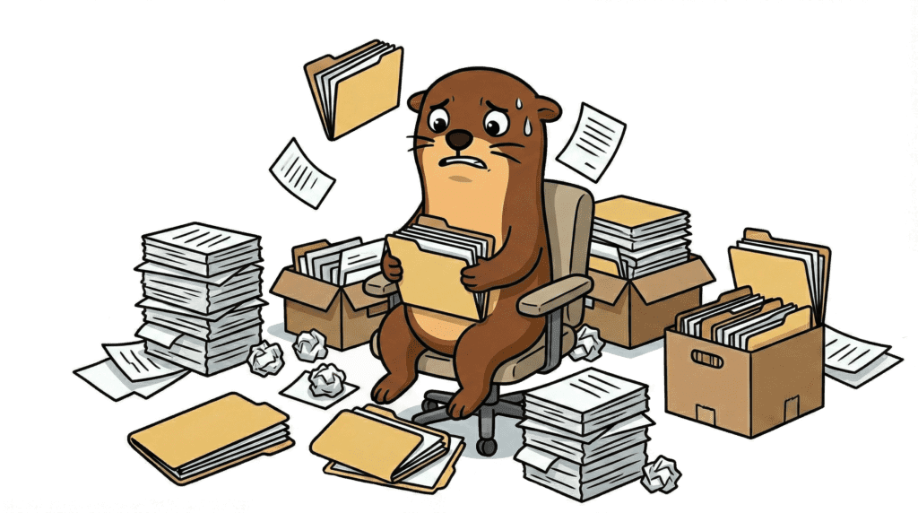 hoa strategic planning - Otto organizing files