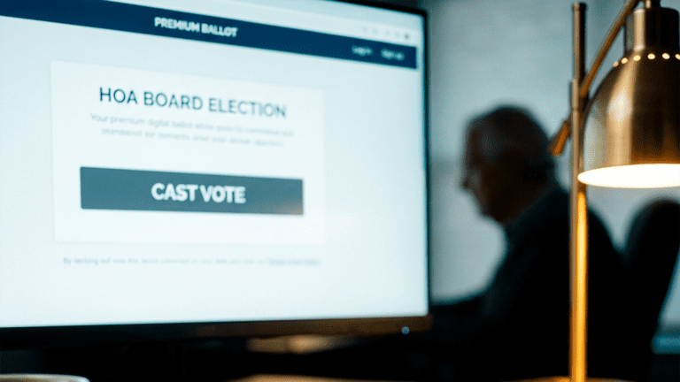 Electronic Voting Software for HOAs: Requirements, State Laws, and How to Choose the Right Platform
